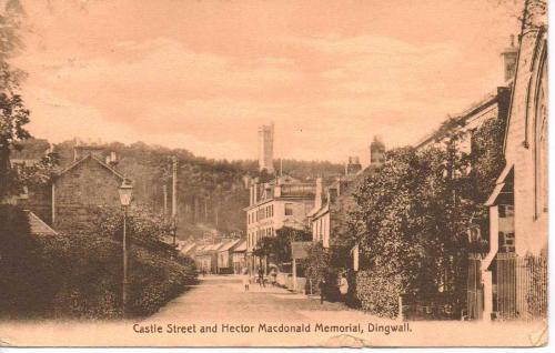 Castle Street and Hector MacDonald Memorial