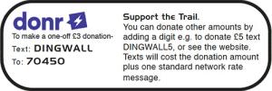 To donate £3, text DINGWALL to 70450